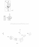 Camshaft Crankshaft Intake Manifold Diagram and Parts List for 294772-0320-01  Briggs and Stratton Engine